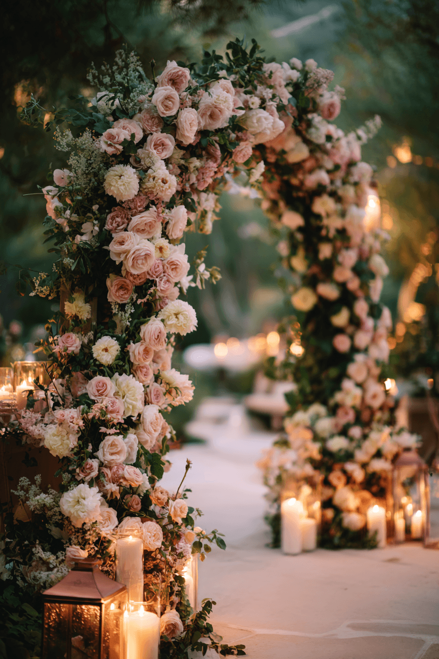 27 Elegant Floral Arch Wedding Designs Brides Love
