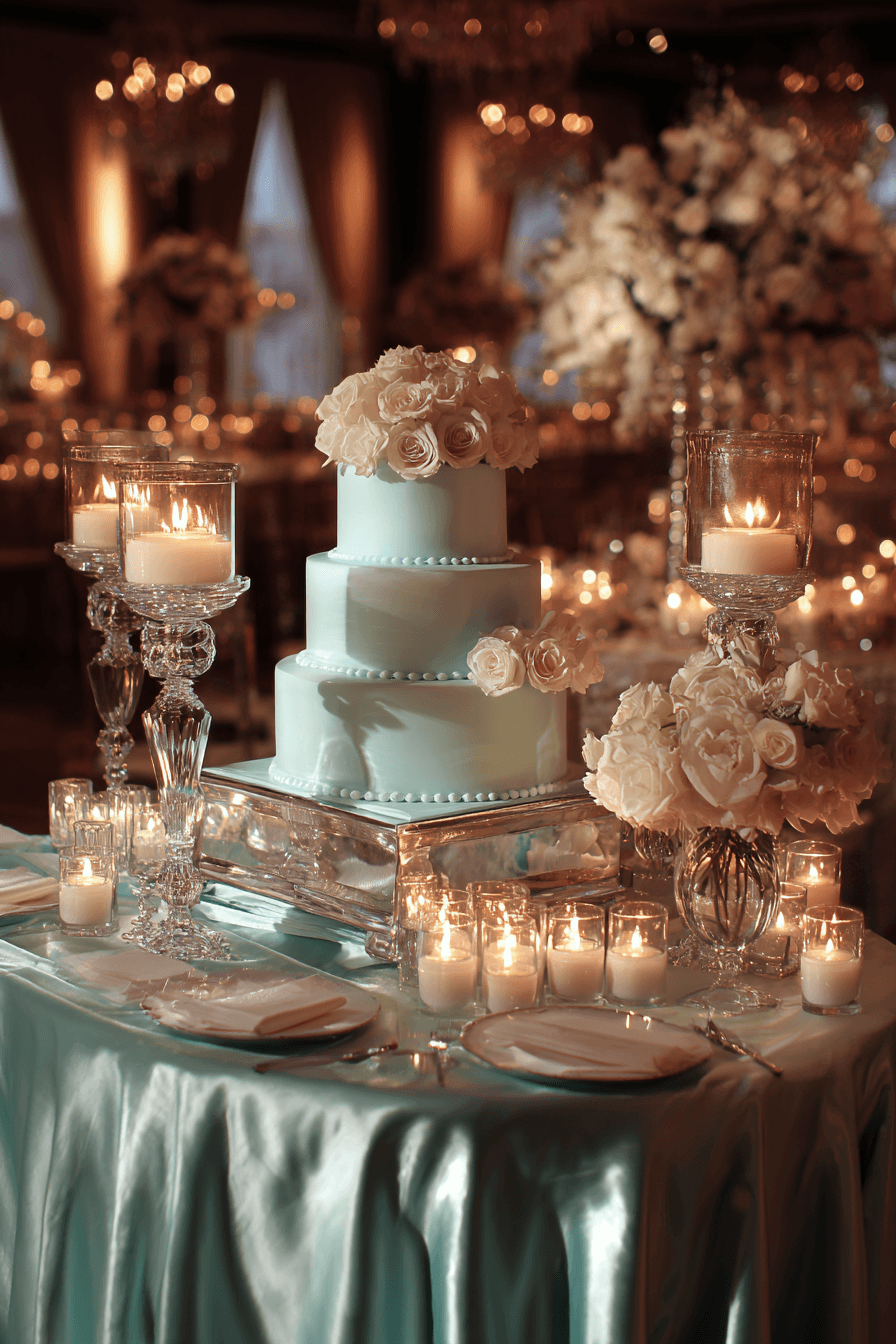 27 Stunning Wedding Cake Table Decoration Ideas for Elegant Receptions