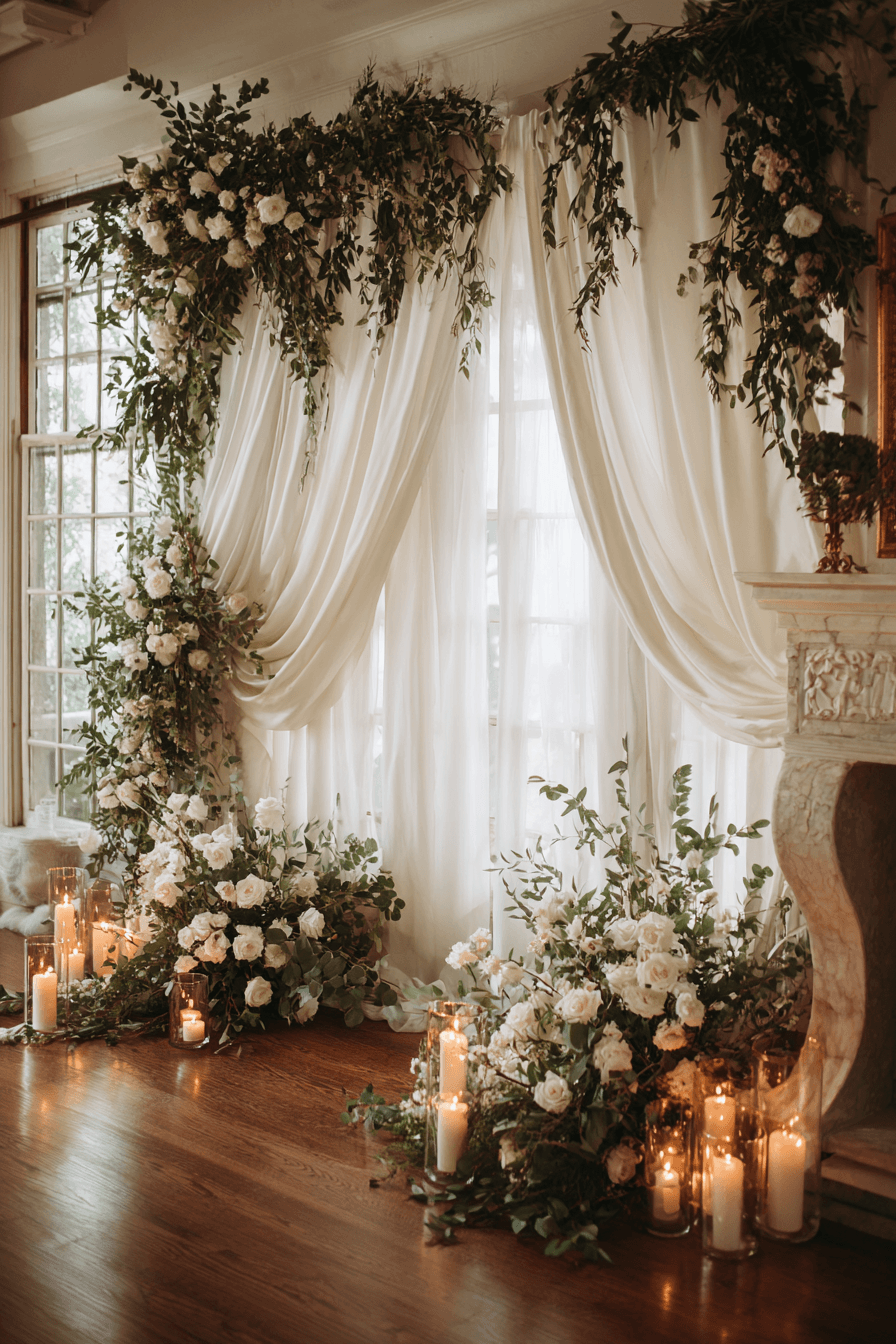 27 Stunning Sage Green Wedding Backdrop Ideas for an Elegant Celebration