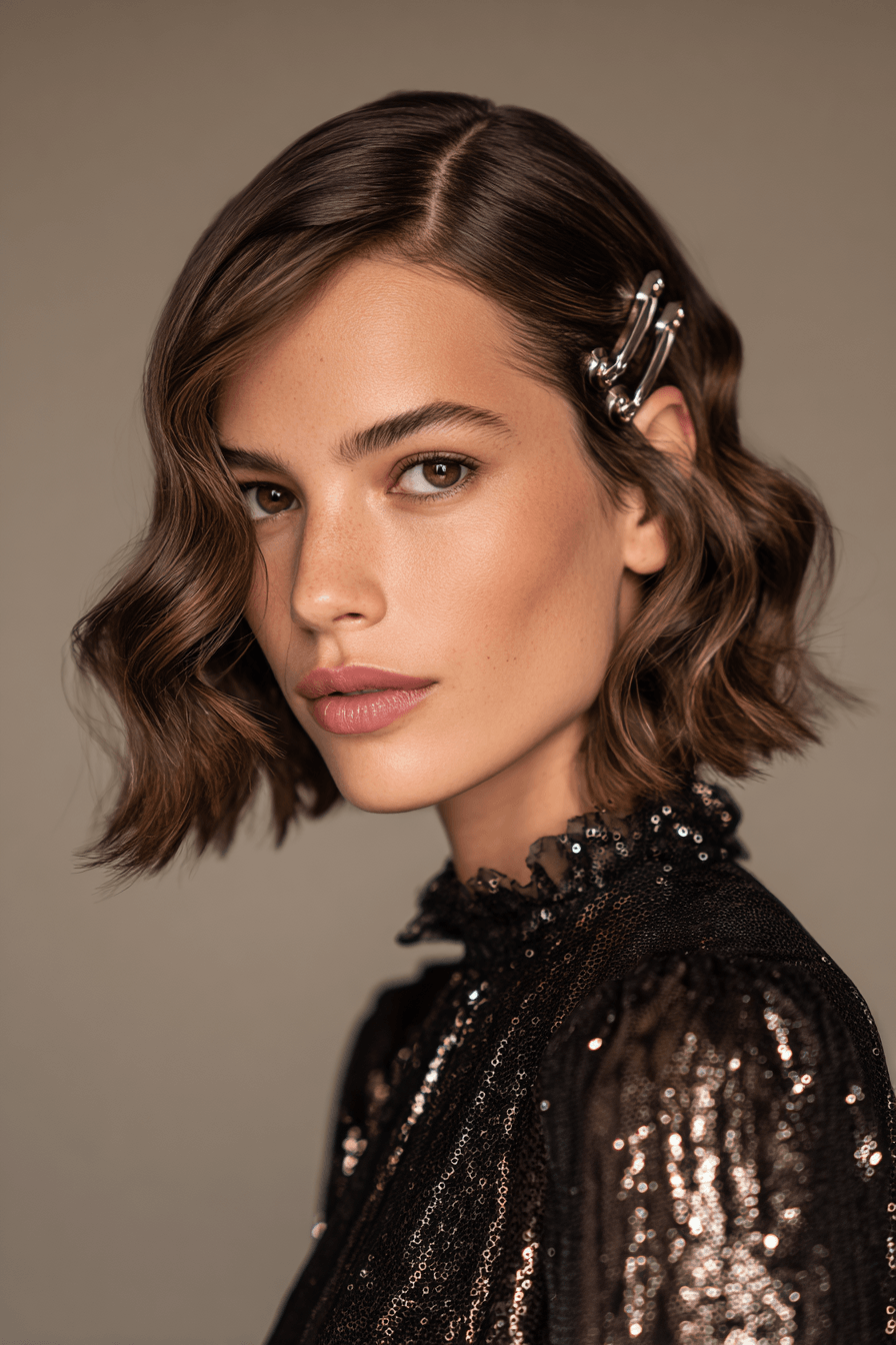 27 Classy Wedding Guest Hairstyles for Short Hair for a Polished Look