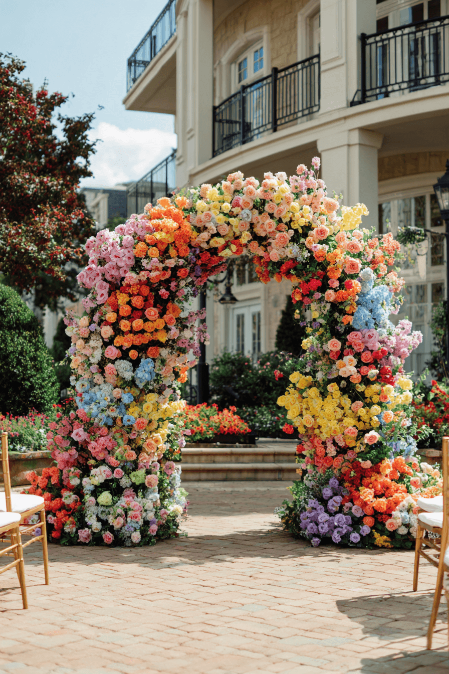 27 Elegant Floral Arch Wedding Designs Brides Love