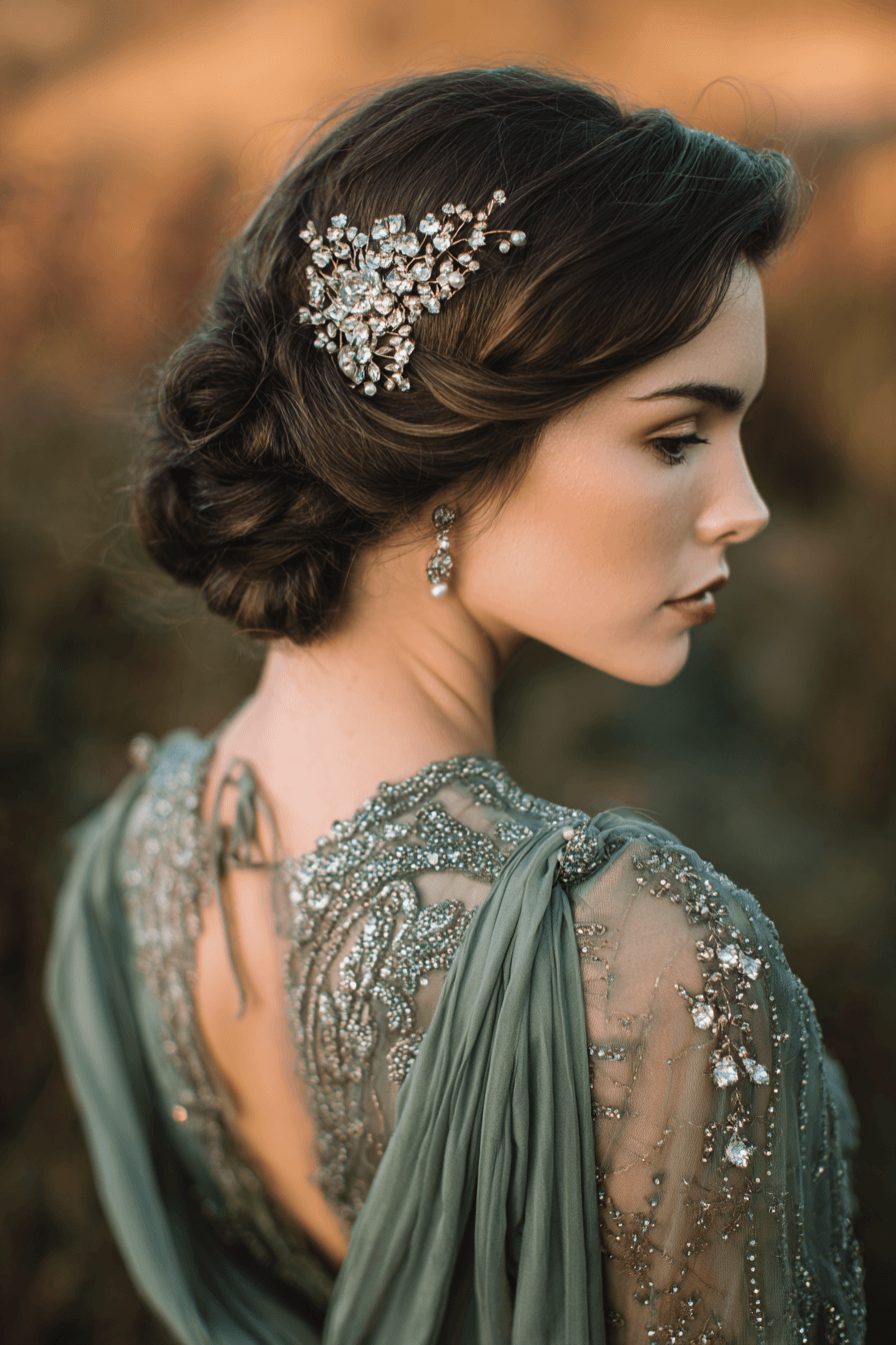 27 Elegant Green Wedding Dresses for a Beautiful Wedding Day
