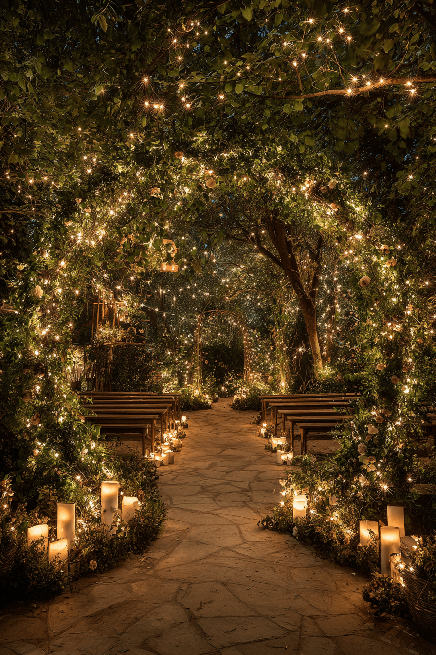 27 Romantic Circle Wedding Arch Decor Ideas