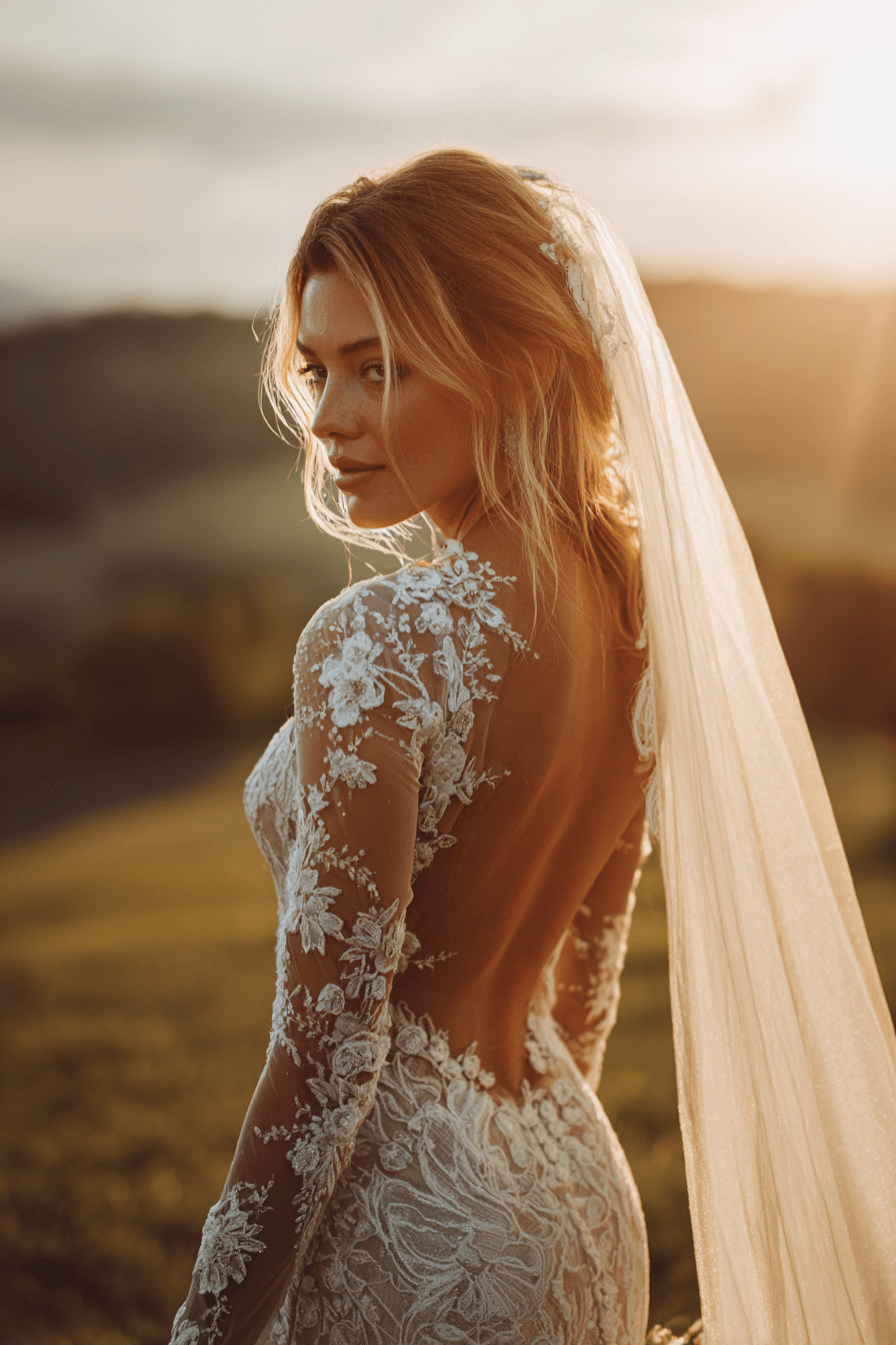 27 Stunning Mermaid Wedding Dresses with Sleeves for a Timeless Bridal Look