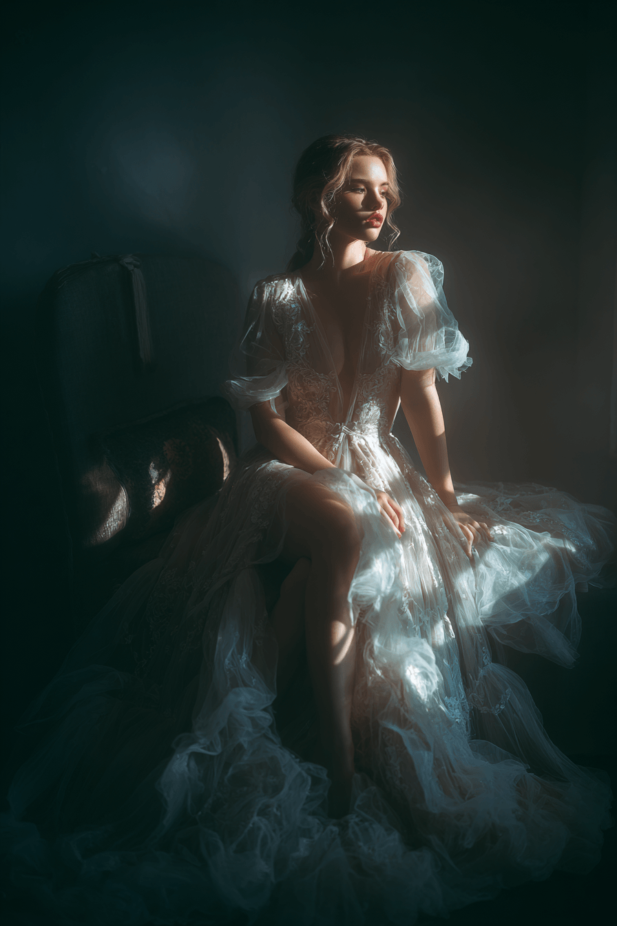 27 Beautiful Lace Gown Styles for Weddings and Formal Events