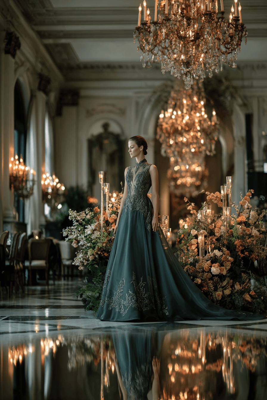 27 Elegant Green Wedding Dresses for a Beautiful Wedding Day