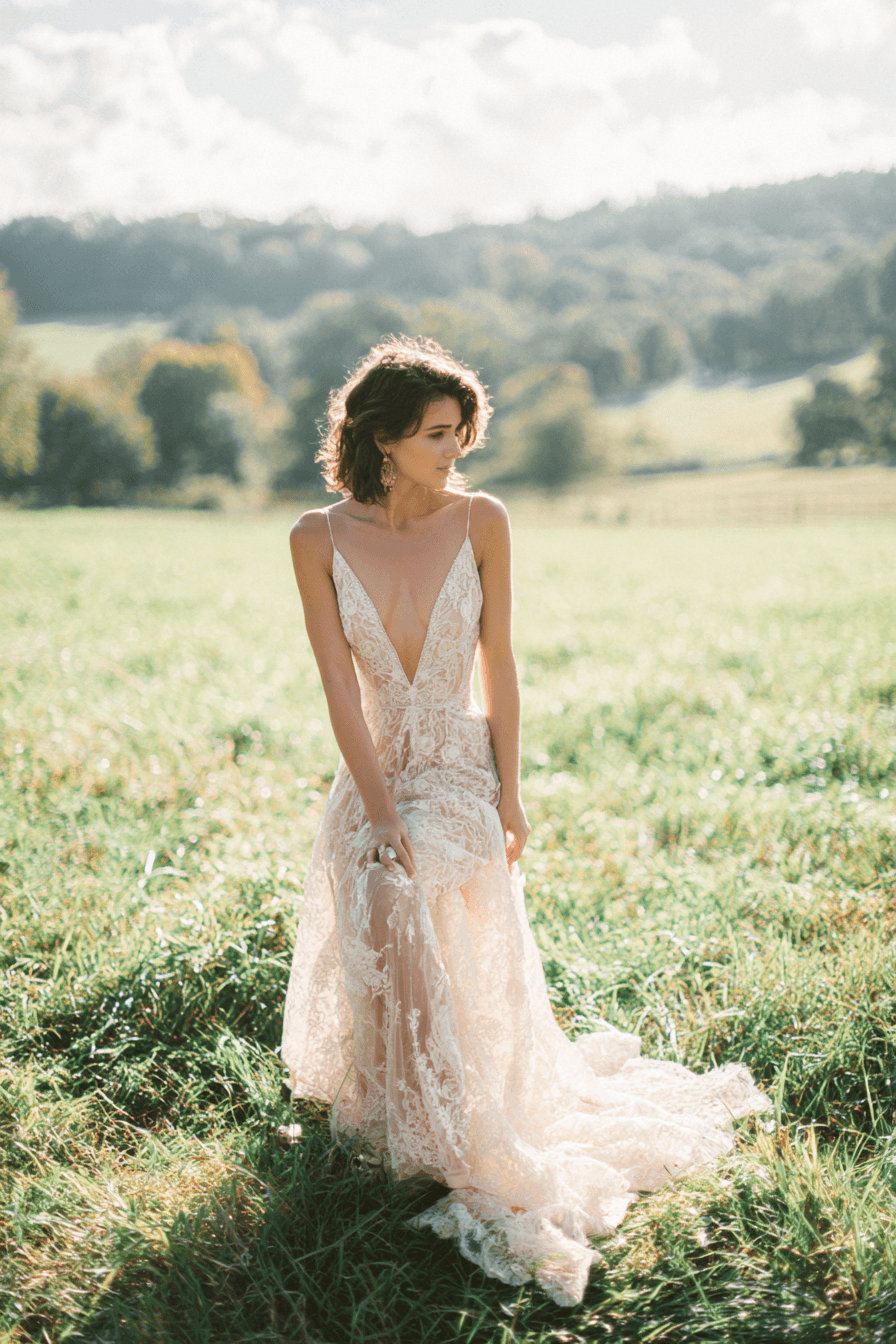 27 Beautiful Lace Gown Styles for Weddings and Formal Events