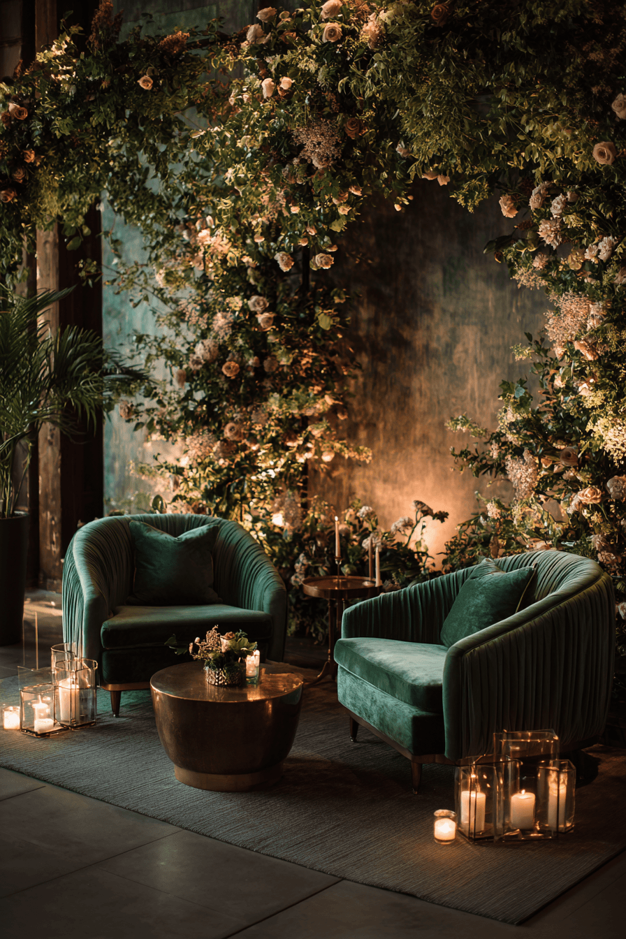 27 Stunning Sage Green Wedding Backdrop Ideas for an Elegant Celebration