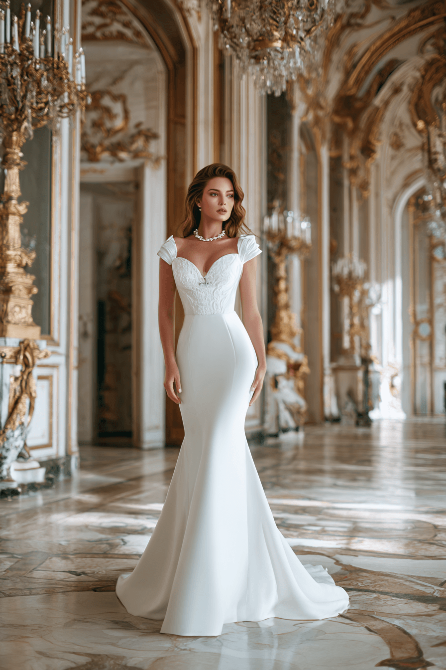 27 Stunning Mermaid Wedding Dresses with Sleeves for a Timeless Bridal Look