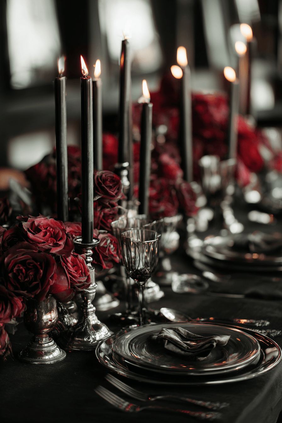 27 Dark Romantic Wedding Ideas for a Love That Defies Time