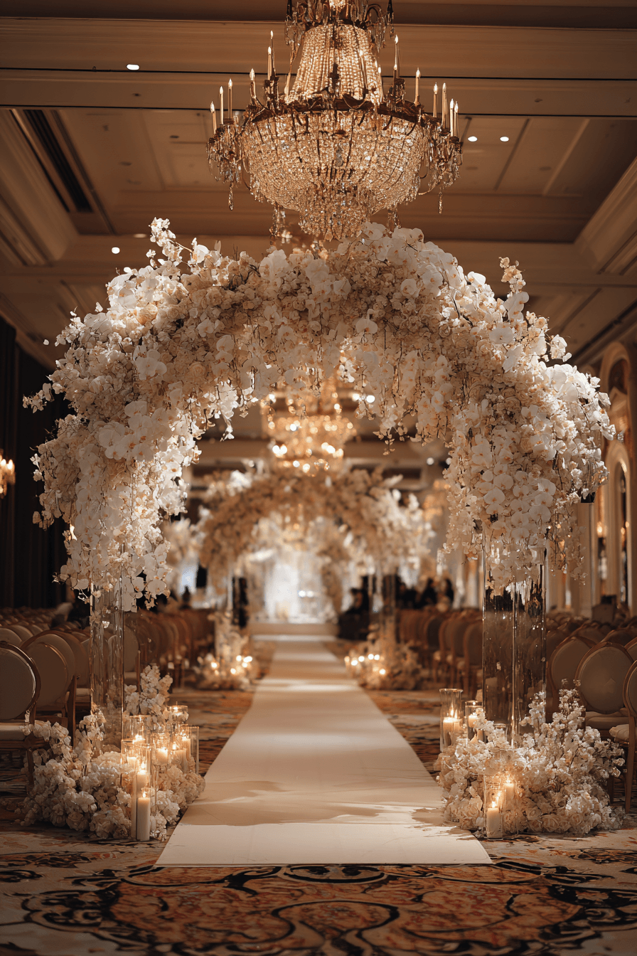 27 Elegant Floral Arch Wedding Designs Brides Love