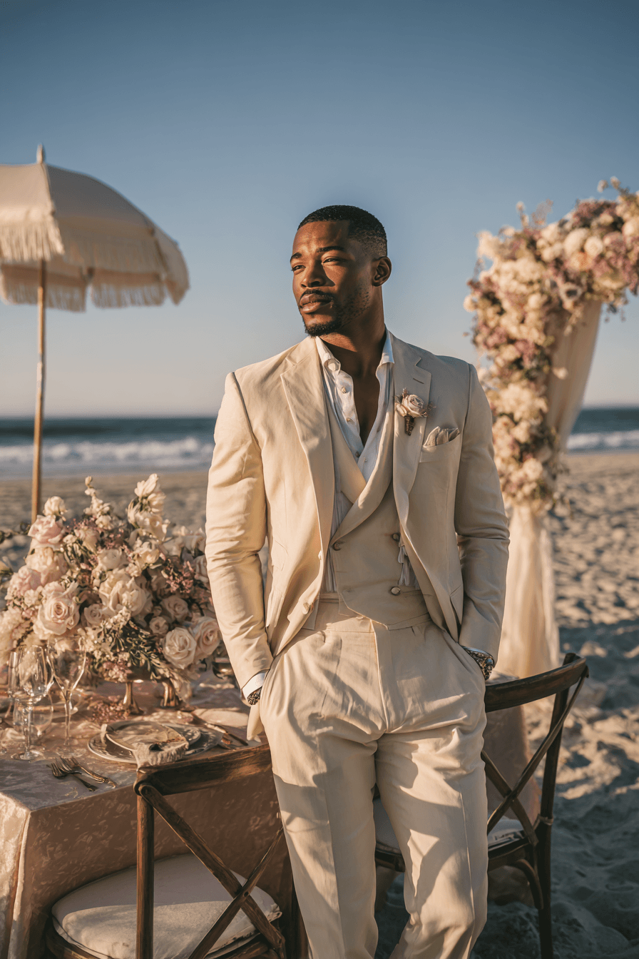 27 Beach Wedding Outfit Ideas for Men That Look Effortlessly Stylish