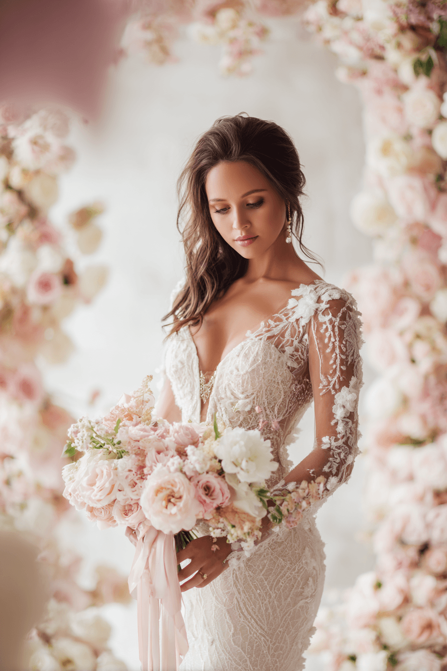 27 Stunning Mermaid Wedding Dresses with Sleeves for a Timeless Bridal Look