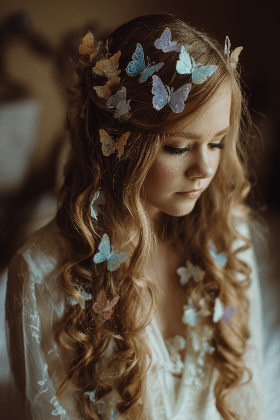 27 Elegant Flower Girl Hair Inspirations for Every Wedding Theme