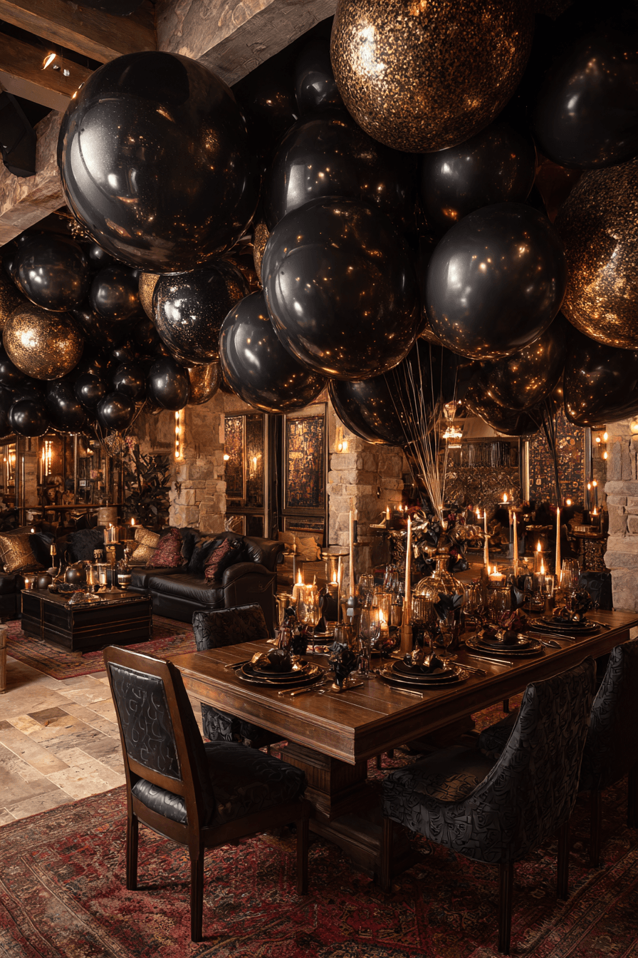 27 Black and Gold Dinner Party Ideas for a Luxurious Celebration