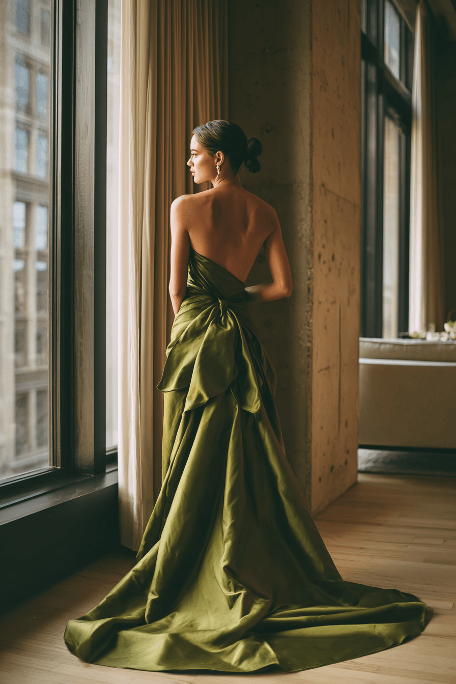 27 Elegant Green Wedding Dresses for a Beautiful Wedding Day