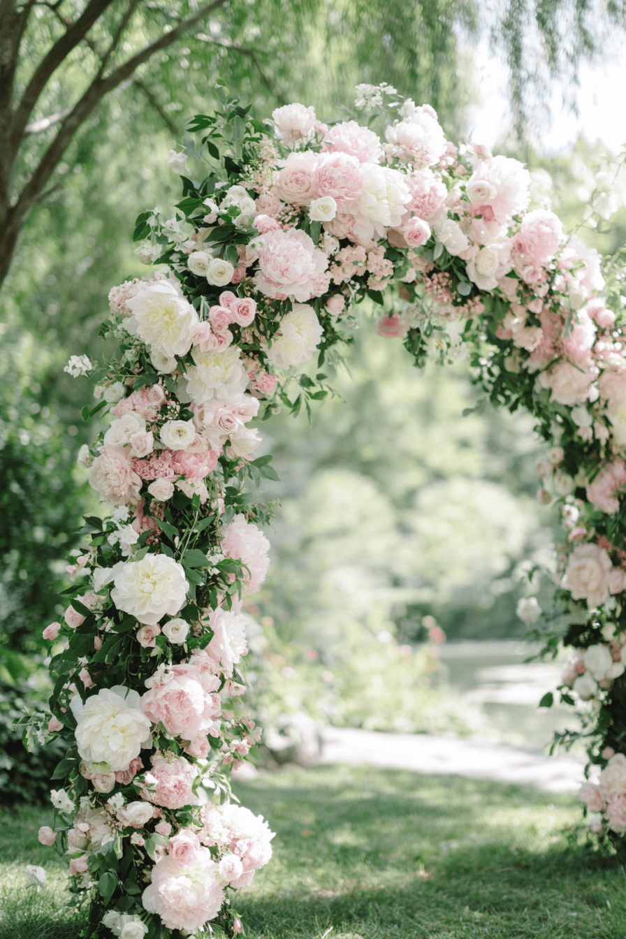 27 Elegant Floral Arch Wedding Designs Brides Love