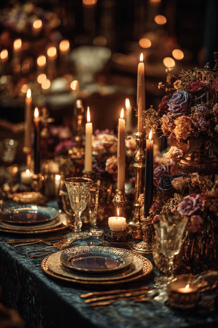 27 Dark Romantic Wedding Ideas for a Love That Defies Time