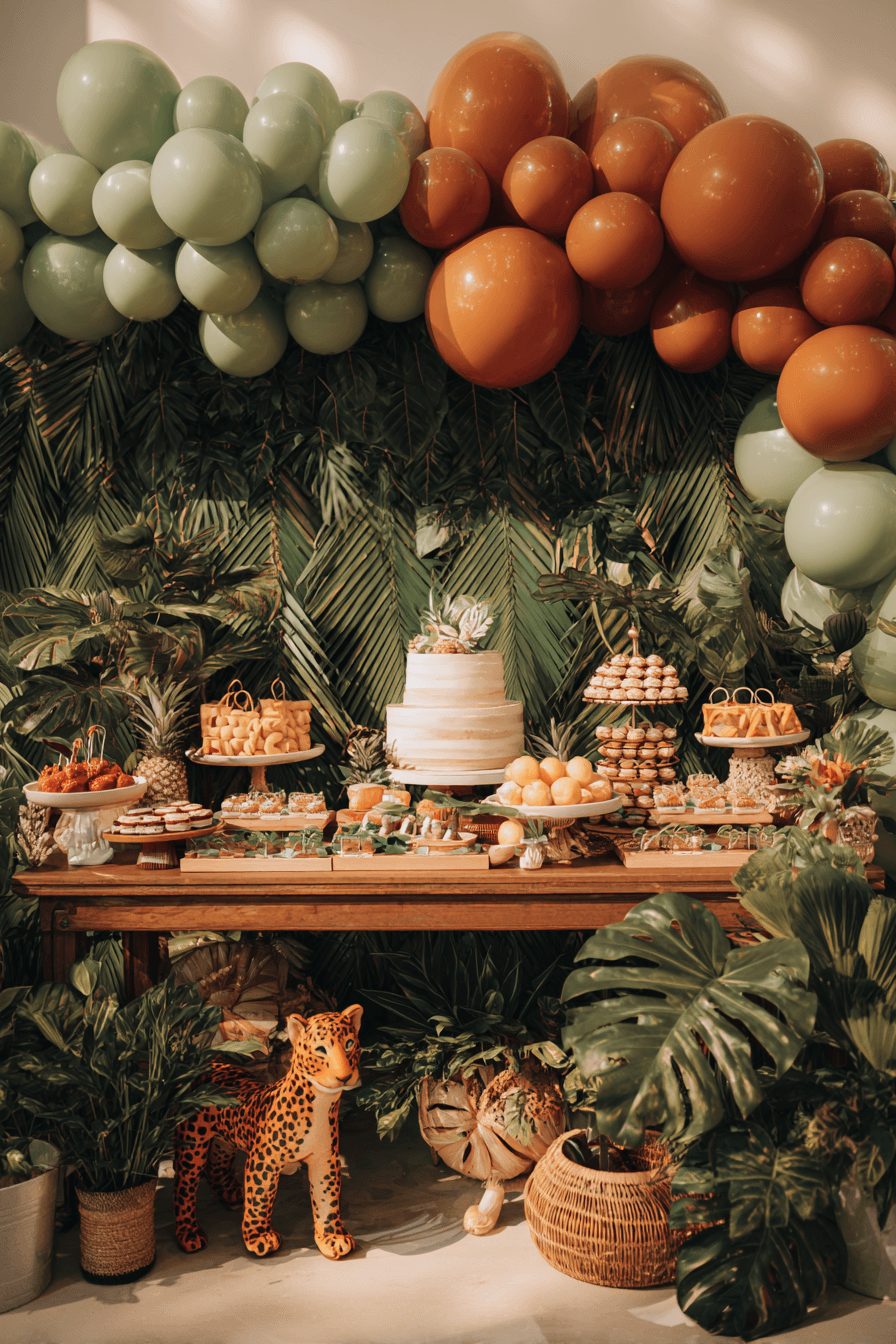 27 Safari Birthday Party Setups That Look Straight Out of the Jungle
