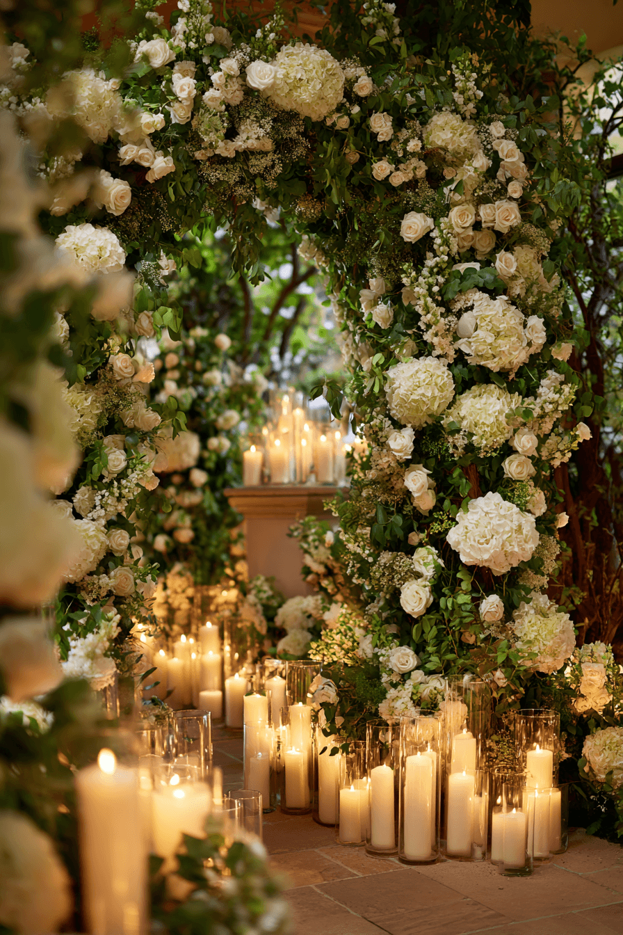 27 Elegant Floral Arch Wedding Designs Brides Love