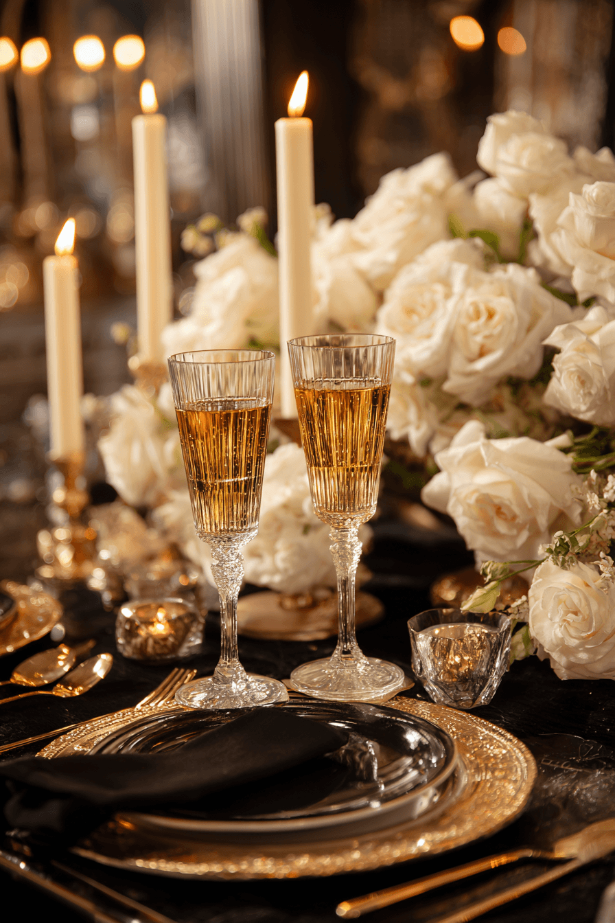 27 Black and Gold Dinner Party Ideas for a Luxurious Celebration