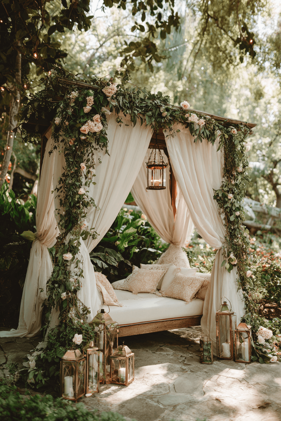 27 Stunning Sage Green Wedding Backdrop Ideas for an Elegant Celebration