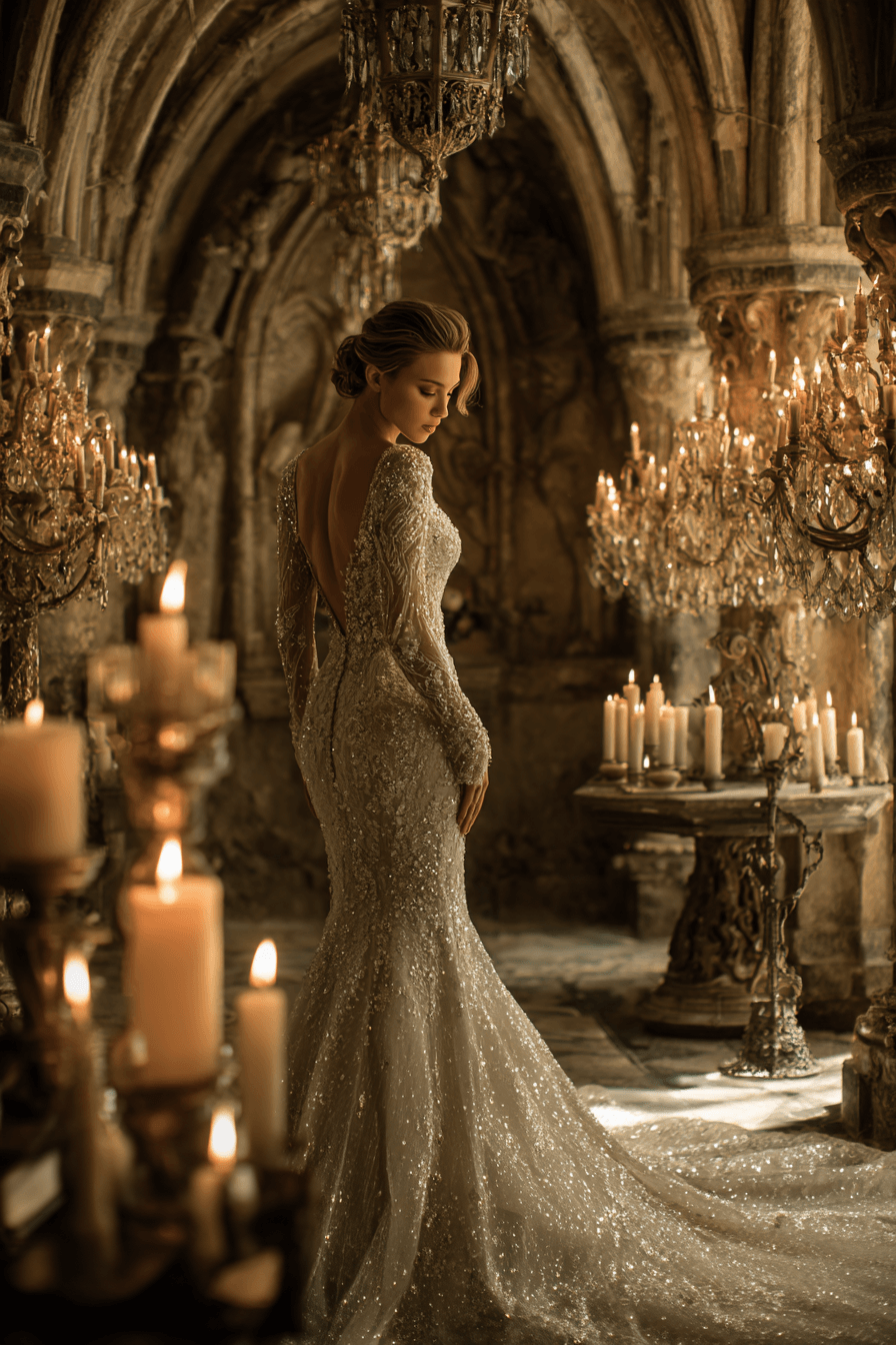 27 Stunning Mermaid Wedding Dresses with Sleeves for a Timeless Bridal Look