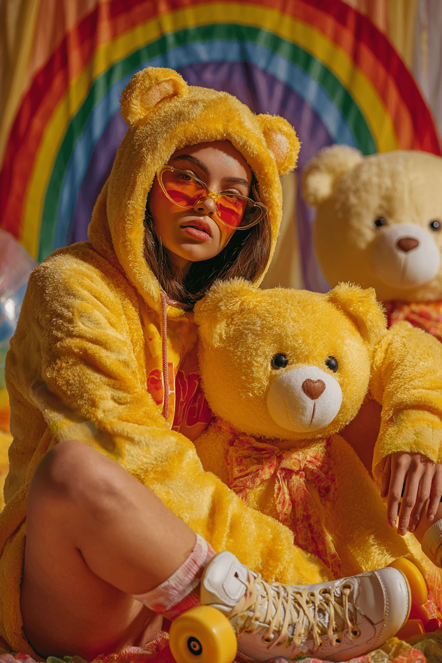 27 Fun and Colorful Care Bear Costume Inspirations
