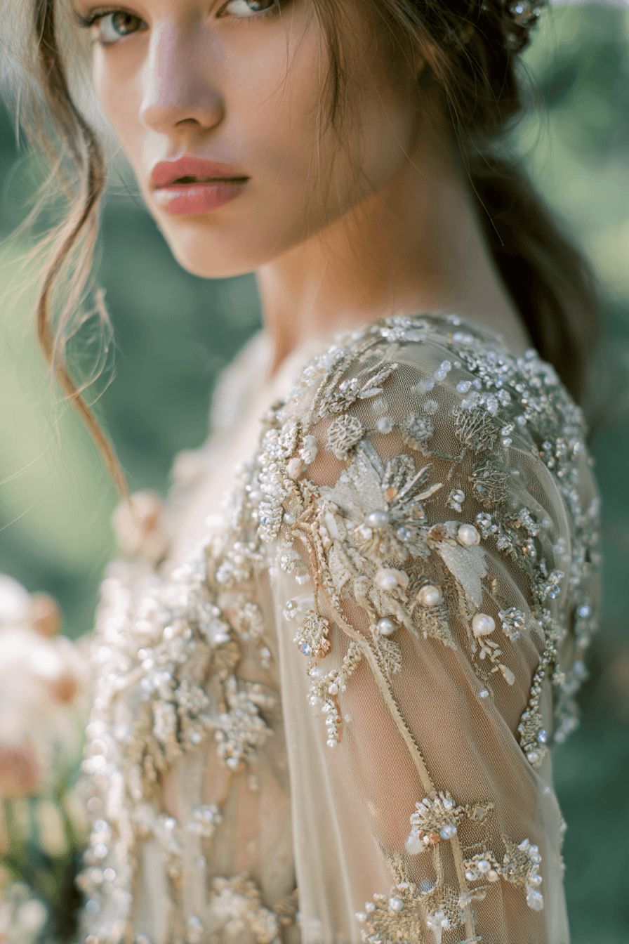 27 Elegant Green Wedding Dresses for a Beautiful Wedding Day