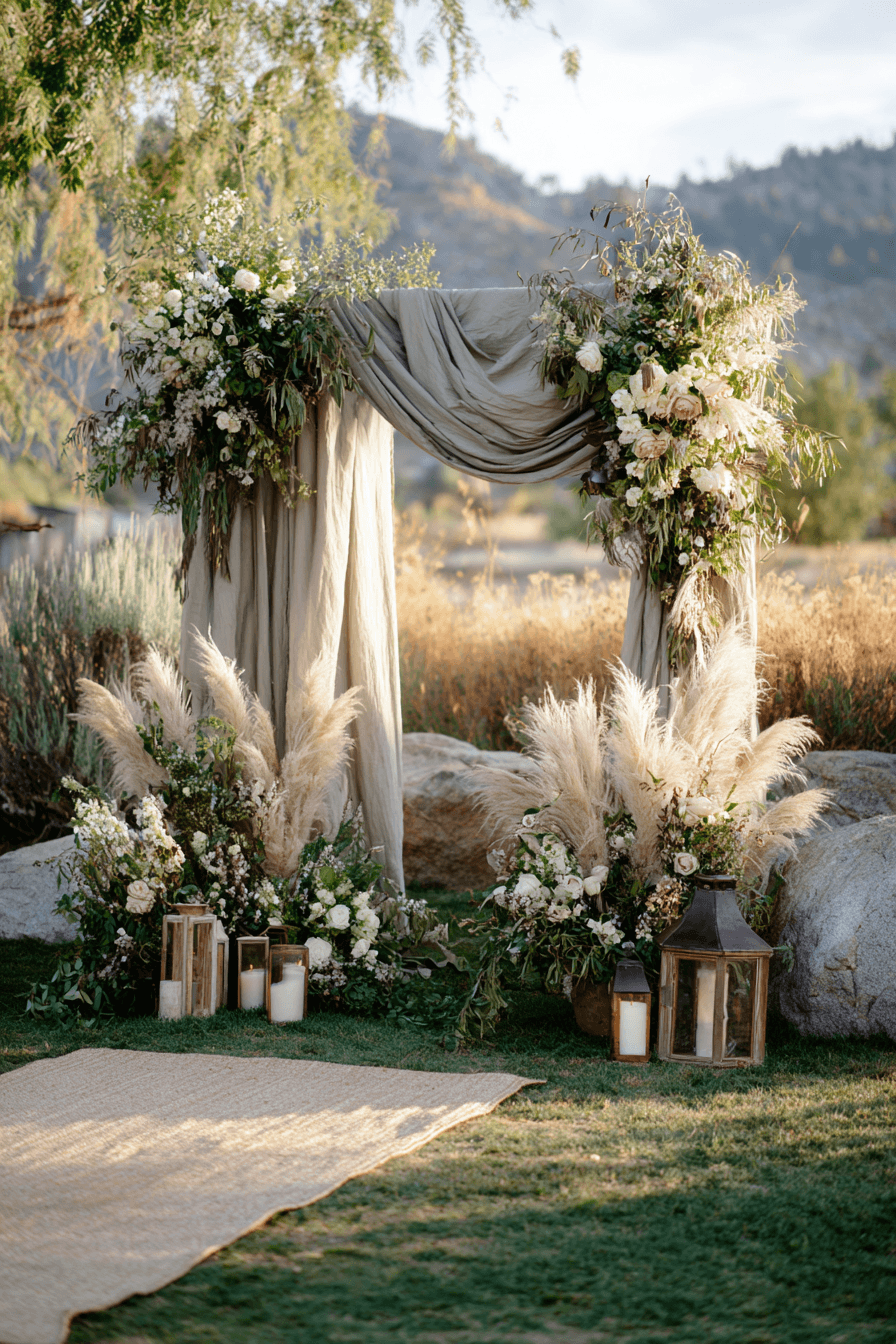 27 Stunning Sage Green Wedding Backdrop Ideas for an Elegant Celebration