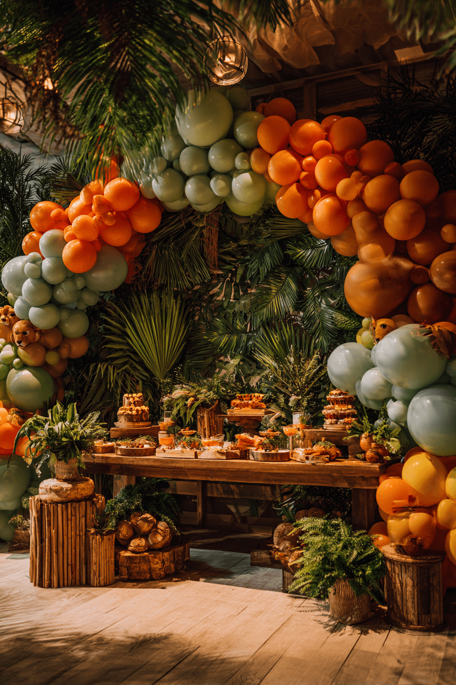 27 Safari Birthday Party Setups That Look Straight Out of the Jungle