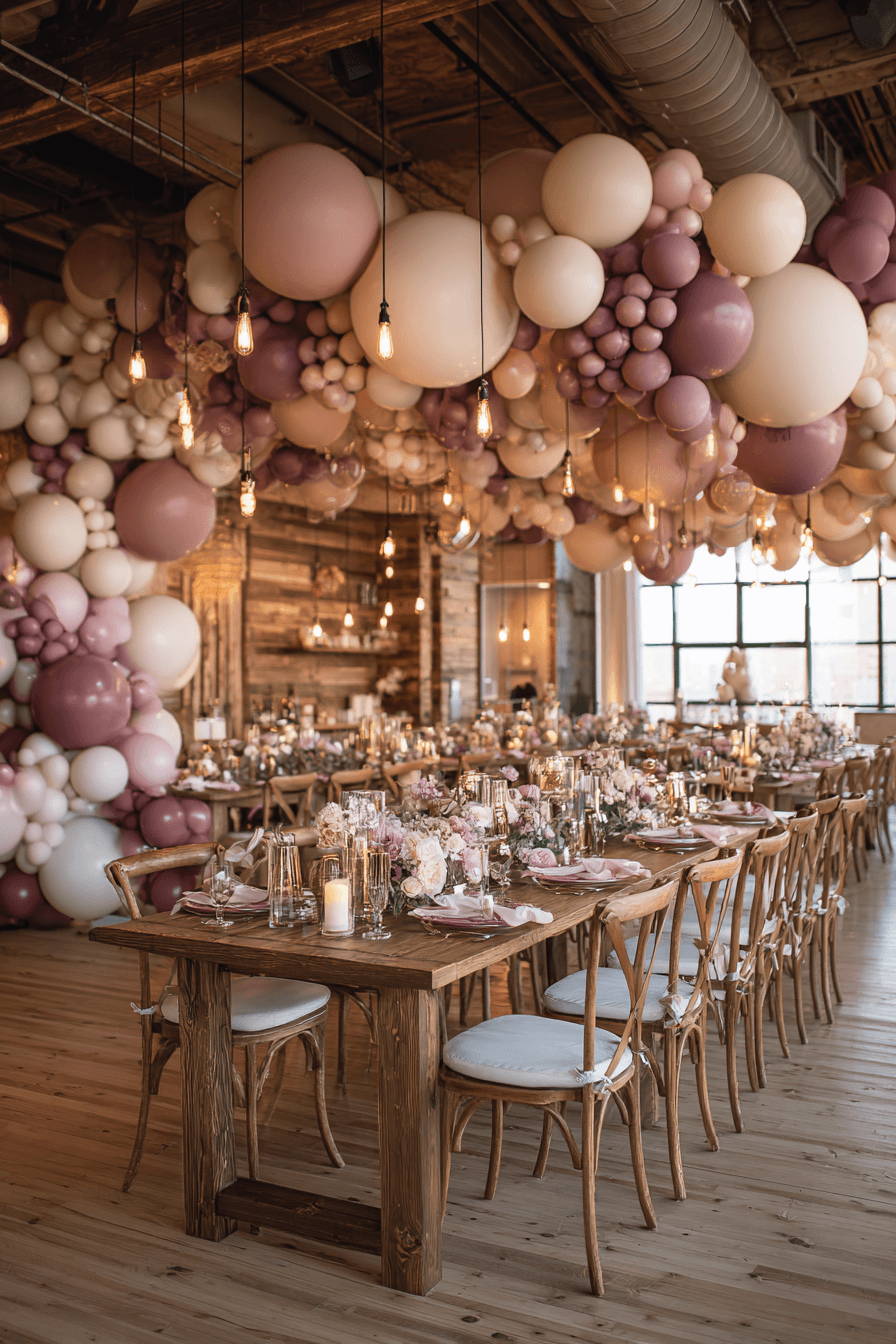 27 Dreamy Wedding Balloon Backdrop Ideas for Photos