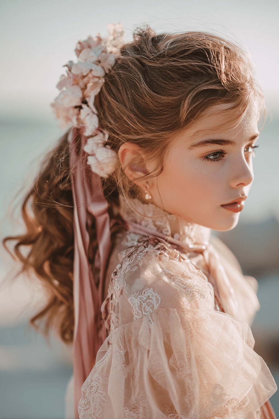 27 Elegant Flower Girl Hair Inspirations for Every Wedding Theme