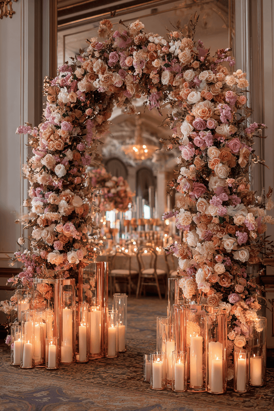 27 Elegant Floral Arch Wedding Designs Brides Love