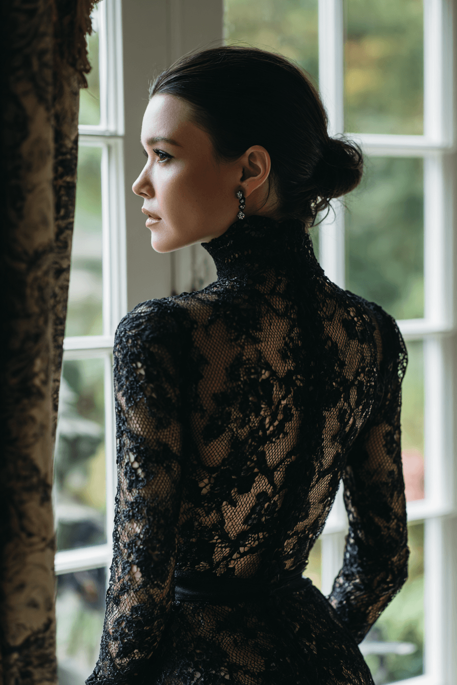 27 Beautiful Lace Gown Styles for Weddings and Formal Events