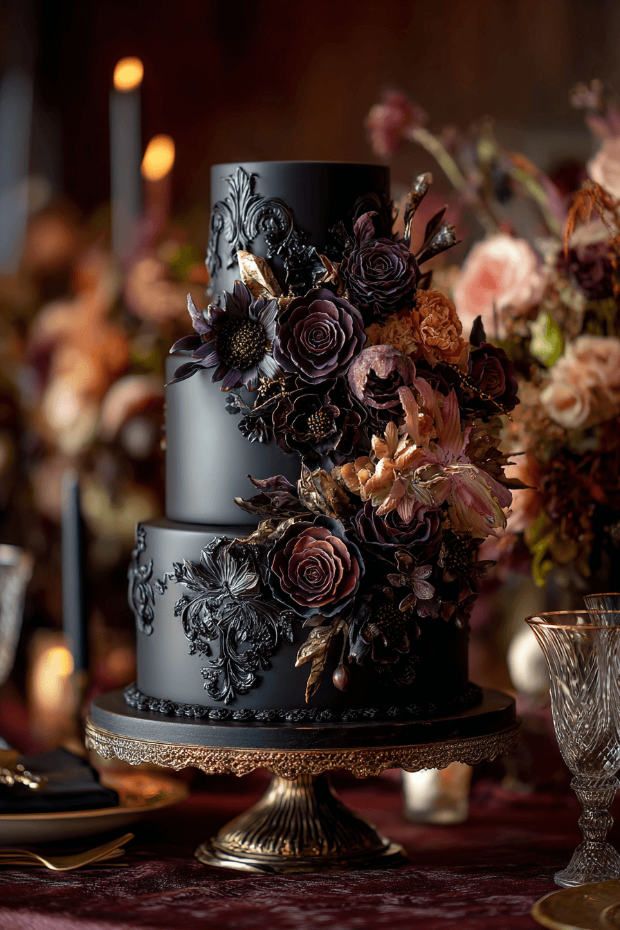 27 Dark Romantic Wedding Ideas for a Love That Defies Time