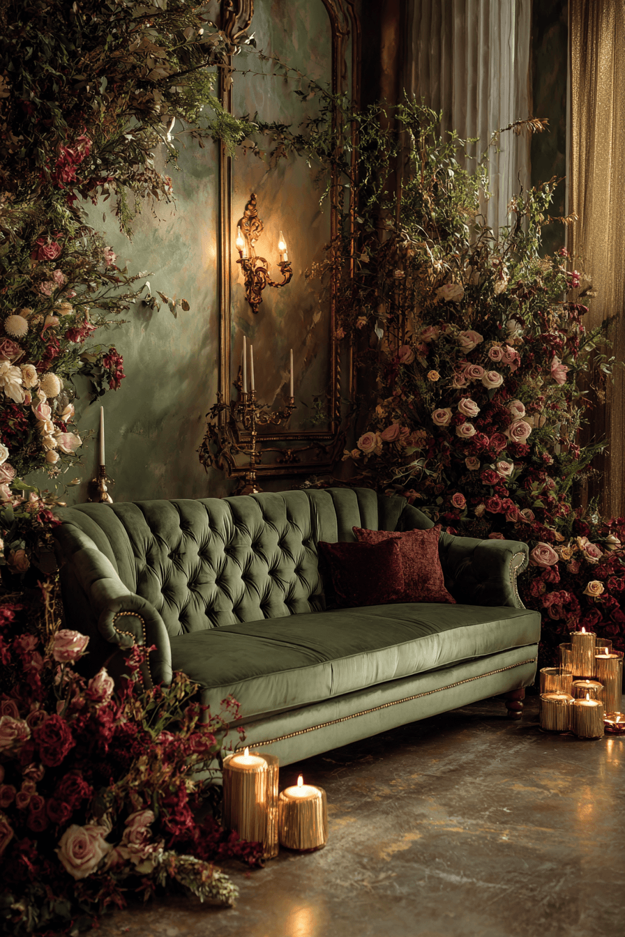 27 Stunning Sage Green Wedding Backdrop Ideas for an Elegant Celebration