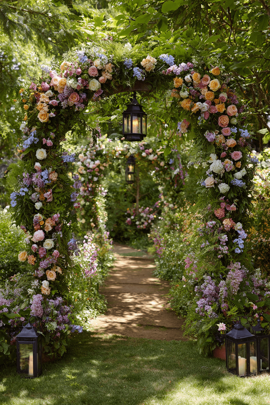 27 Elegant Floral Arch Wedding Designs Brides Love