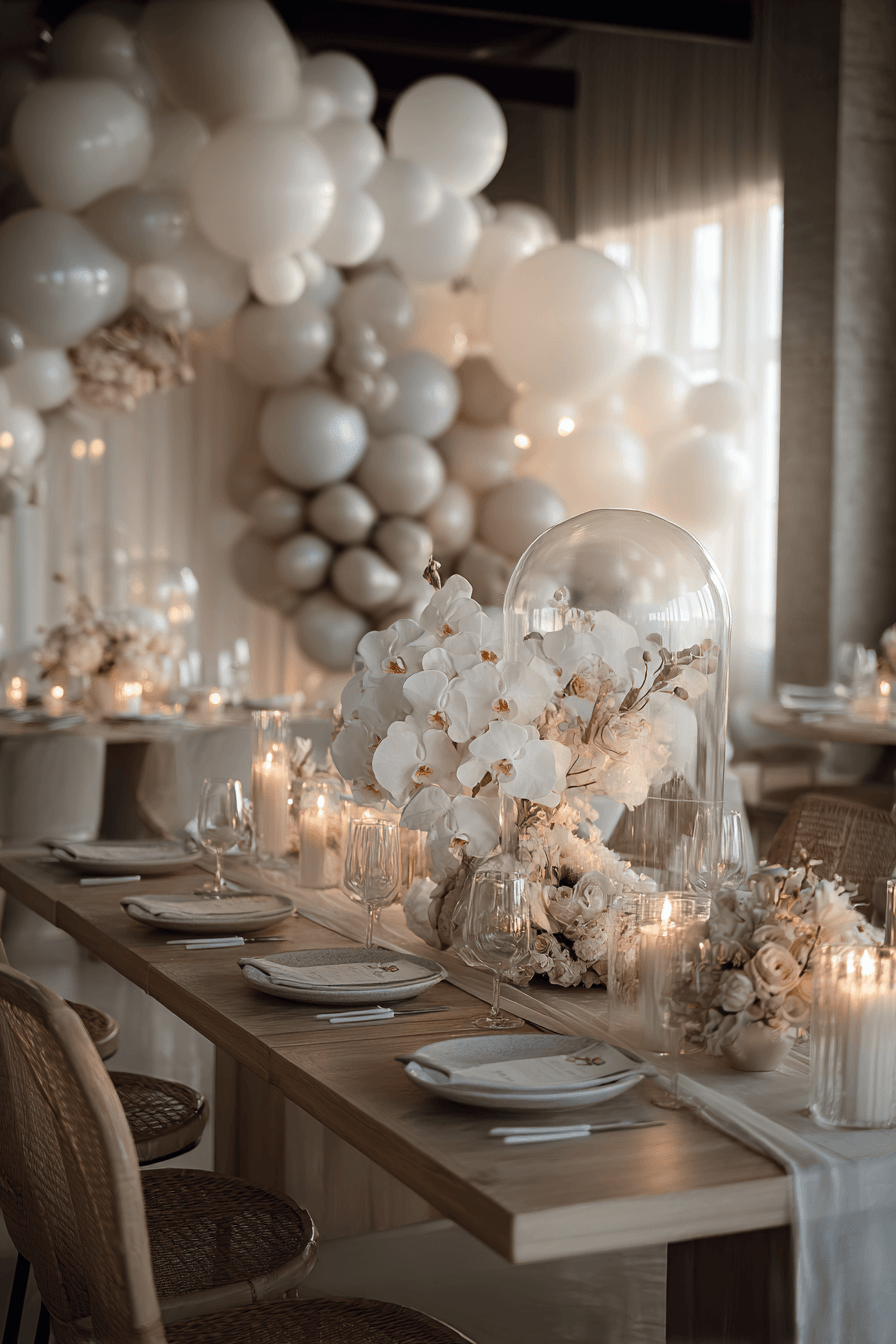 27 Dreamy Wedding Balloon Backdrop Ideas for Photos