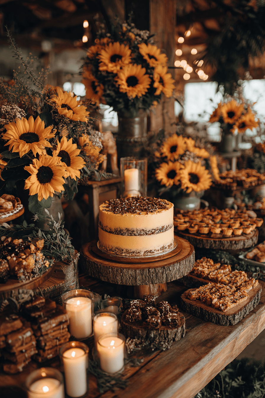 27 Stunning Wedding Cake Table Decoration Ideas for Elegant Receptions