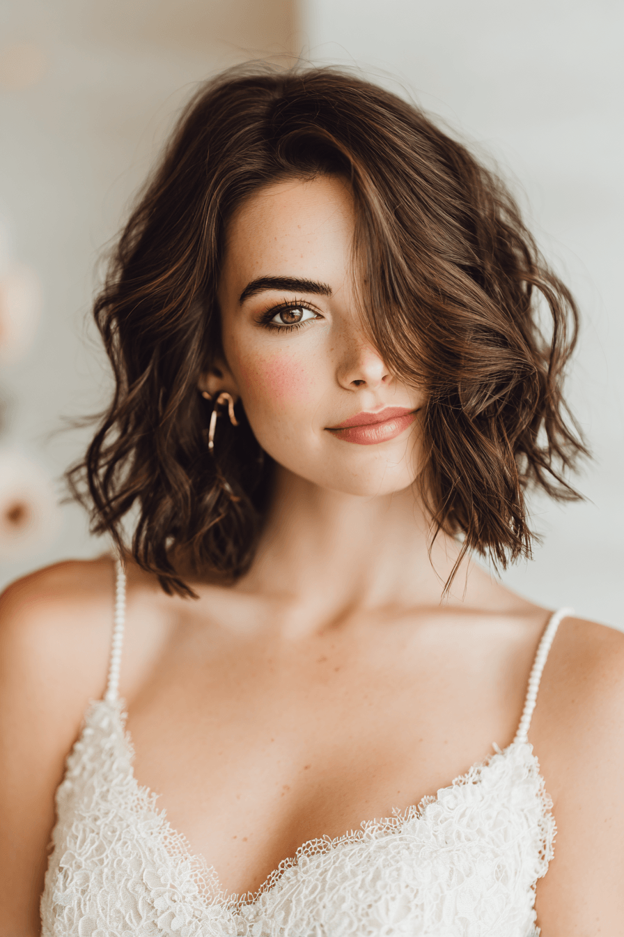 27 Classy Wedding Guest Hairstyles for Short Hair for a Polished Look