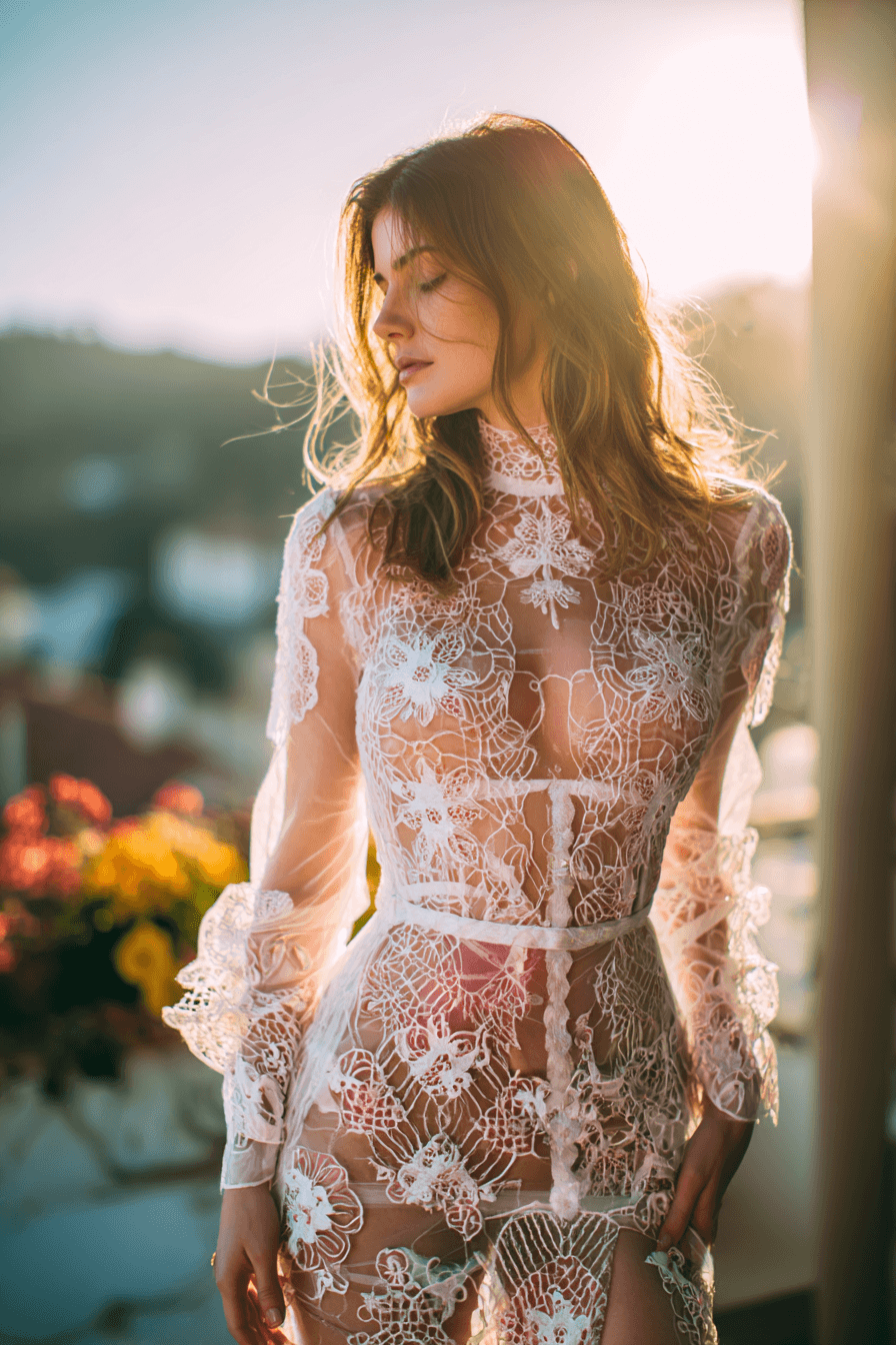 27 Beautiful Lace Gown Styles for Weddings and Formal Events