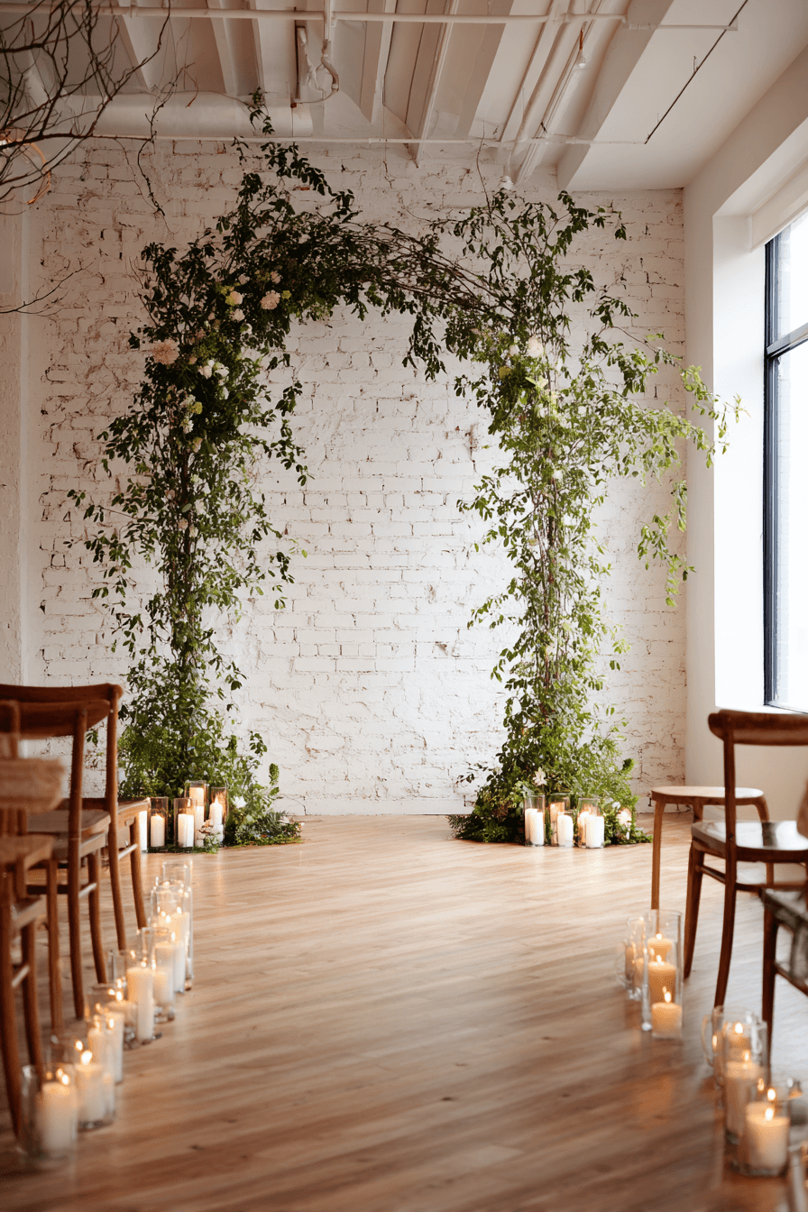 27 Romantic Circle Wedding Arch Decor Ideas