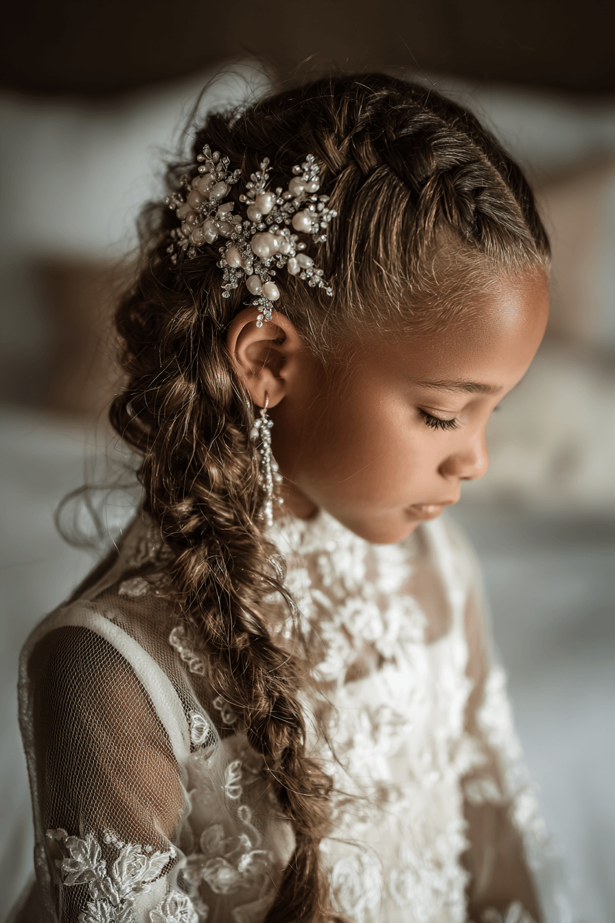 27 Elegant Flower Girl Hair Inspirations for Every Wedding Theme