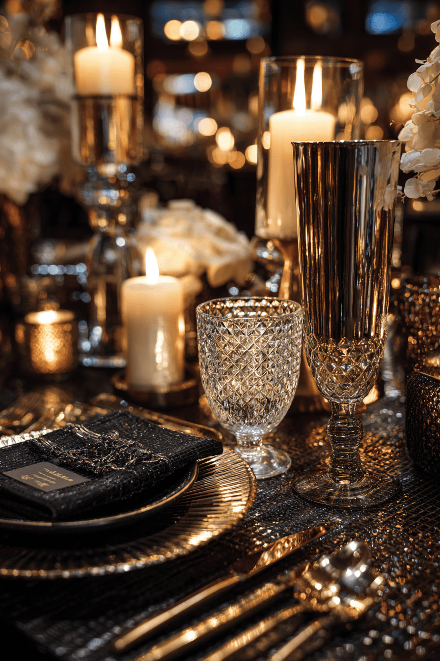 27 Black and Gold Dinner Party Ideas for a Luxurious Celebration