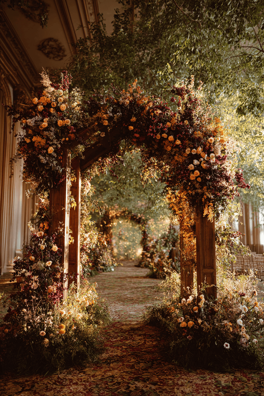27 Elegant Floral Arch Wedding Designs Brides Love
