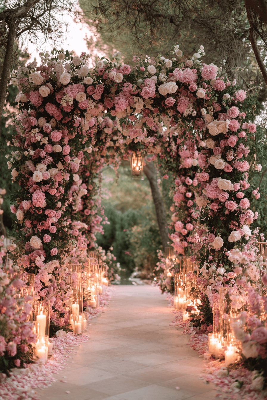 27 Elegant Floral Arch Wedding Designs Brides Love