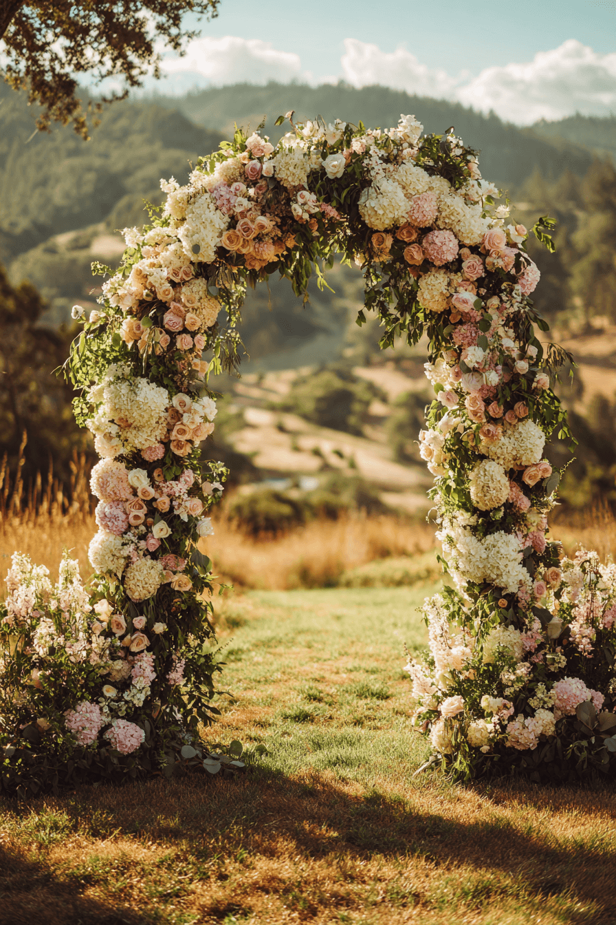 27 Elegant Floral Arch Wedding Designs Brides Love