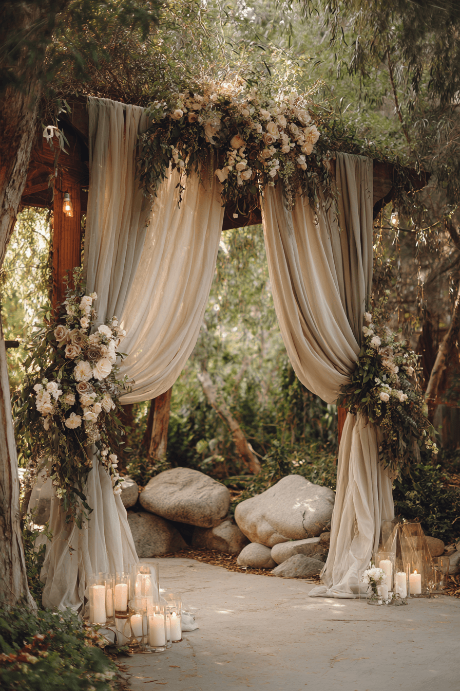 27 Stunning Sage Green Wedding Backdrop Ideas for an Elegant Celebration
