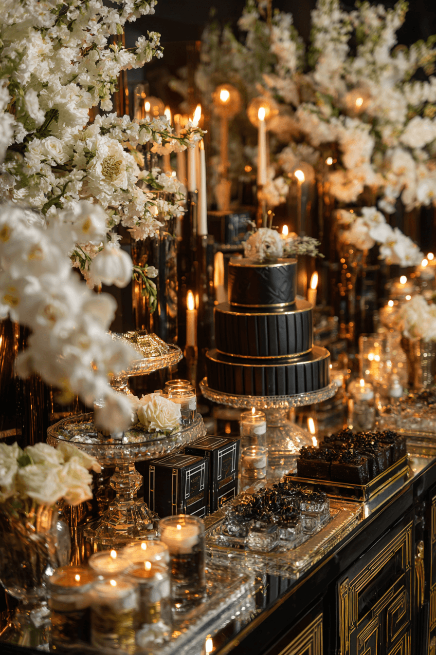 27 Stunning Wedding Cake Table Decoration Ideas for Elegant Receptions
